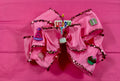 Perfectly Pink Happy Birthday Bow for Gift Wrapping